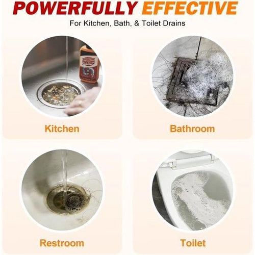 Clearing Blockage Descaling Deodorizing Pipeline Unclogging Agent 100 ml (Pack of 1)